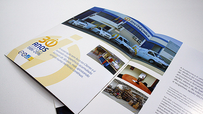 Design de catálogos Invitécnica