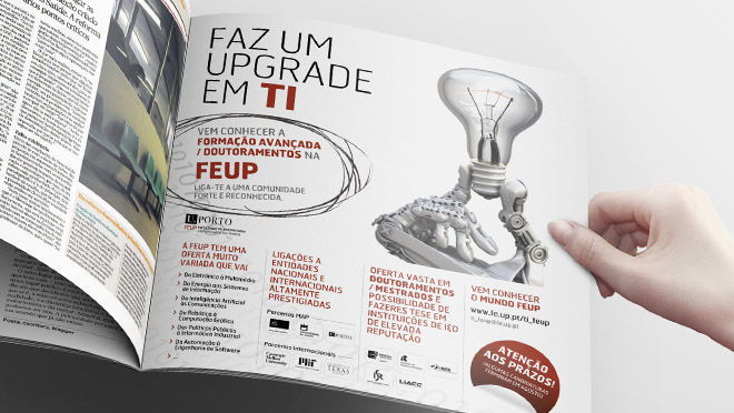 Design of brochures FEUP