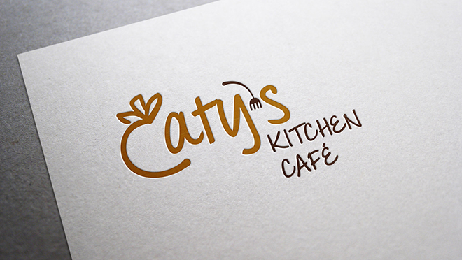 Criação de logótipo e branding Caty´s Kitchen