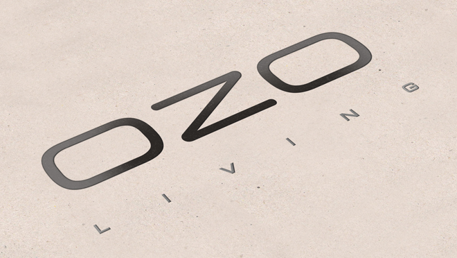 Creation of the logo and name OZO living